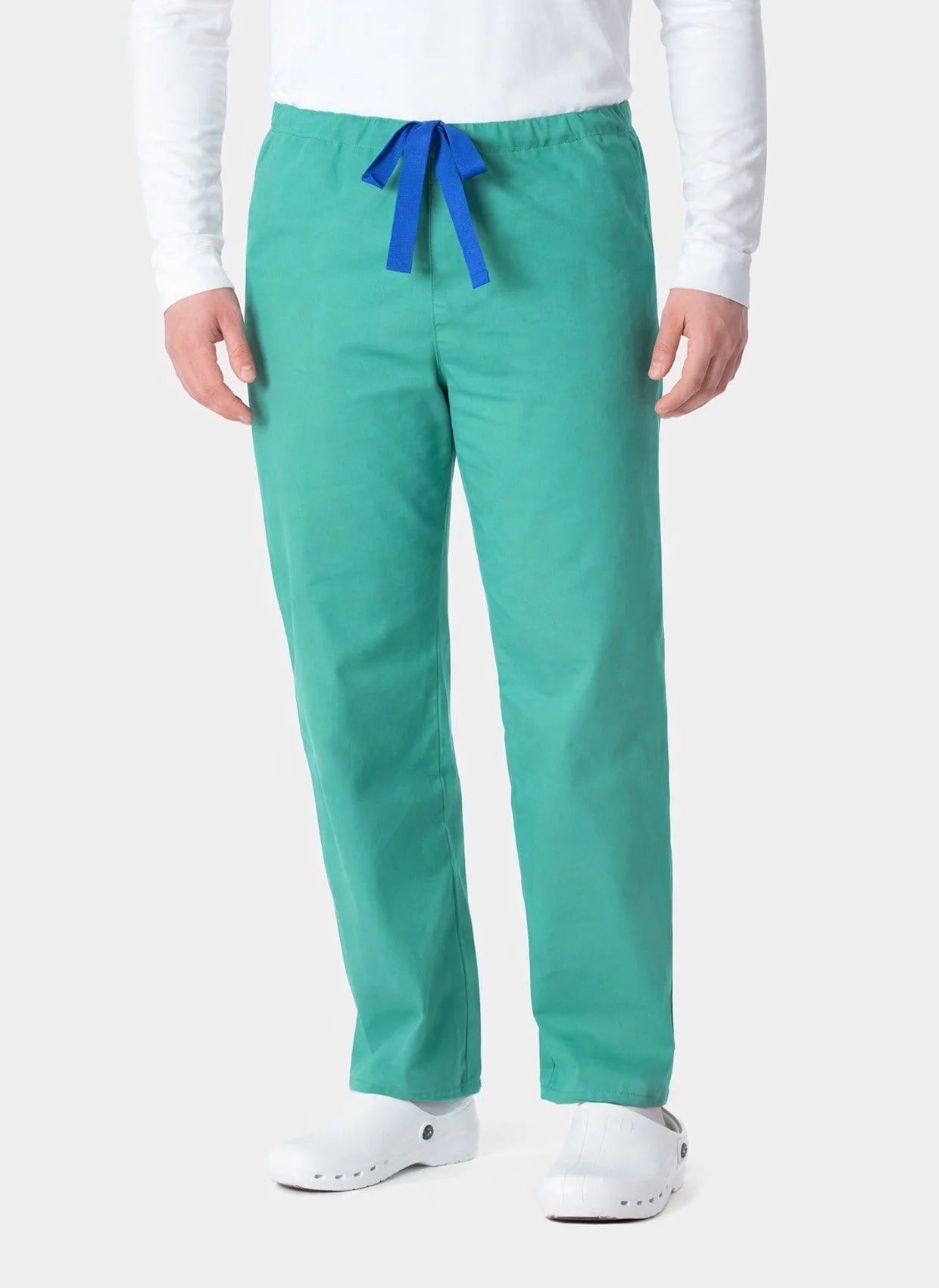 Budget Scrub Trousers - Mid Green 