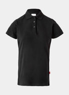 Woman's Stretch Polo Shirt - Black