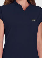 womens-koi-basics-ari-scrub-top-navy-1