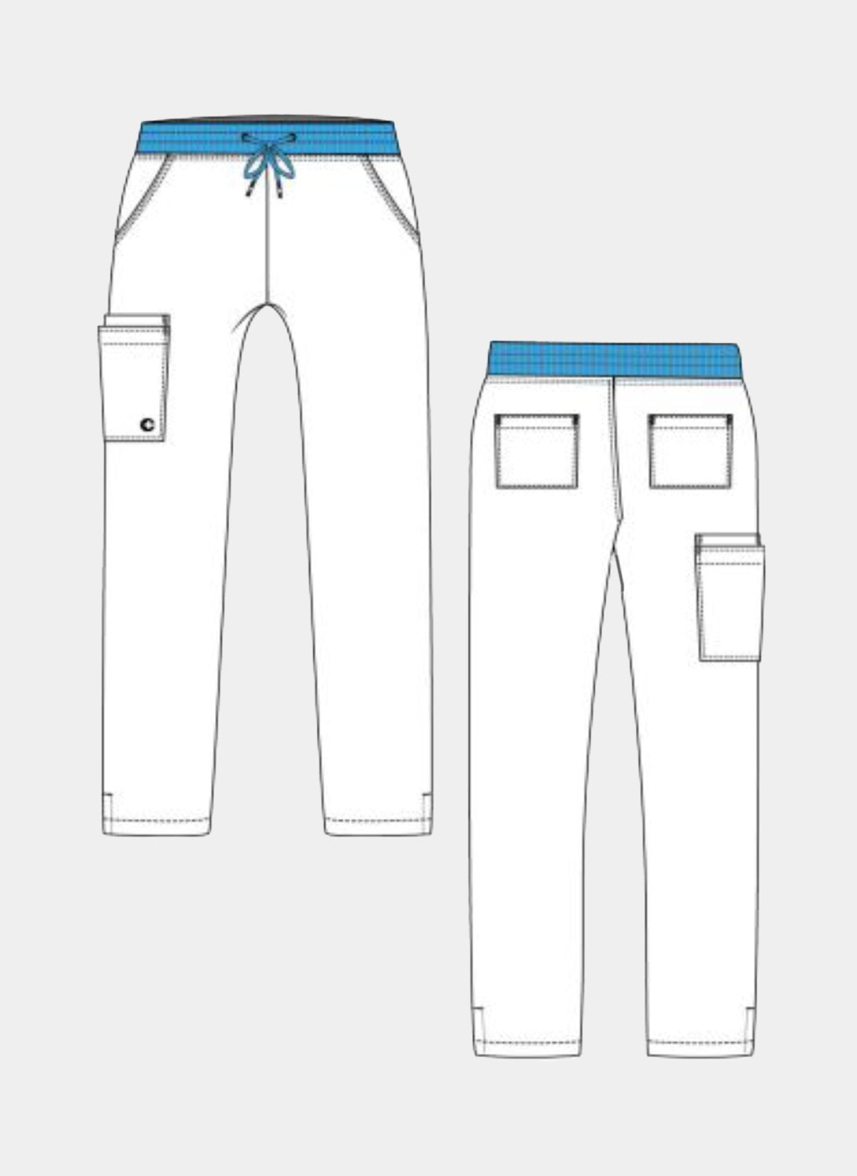 womens koi cureology atria scrub trousers sketch