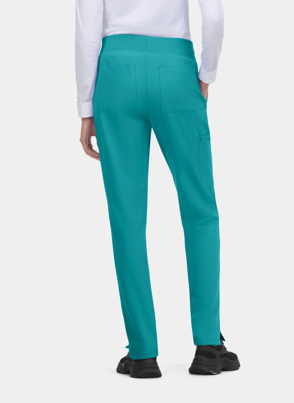 Koi Cureology Atria Scrub Trousers - Teal - back