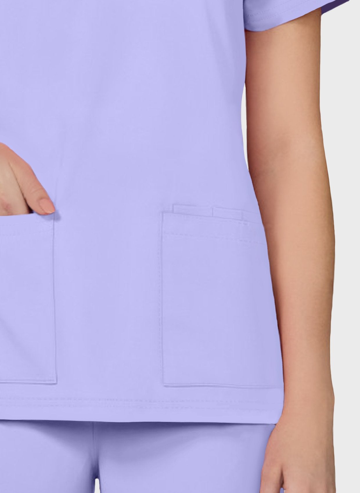womens-koi-cureology-cardi-scrub-top-digital-lavendar3