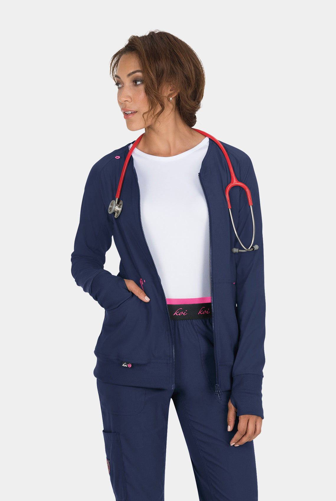 Koi Lite Fierce Scrub Joggers - Navy