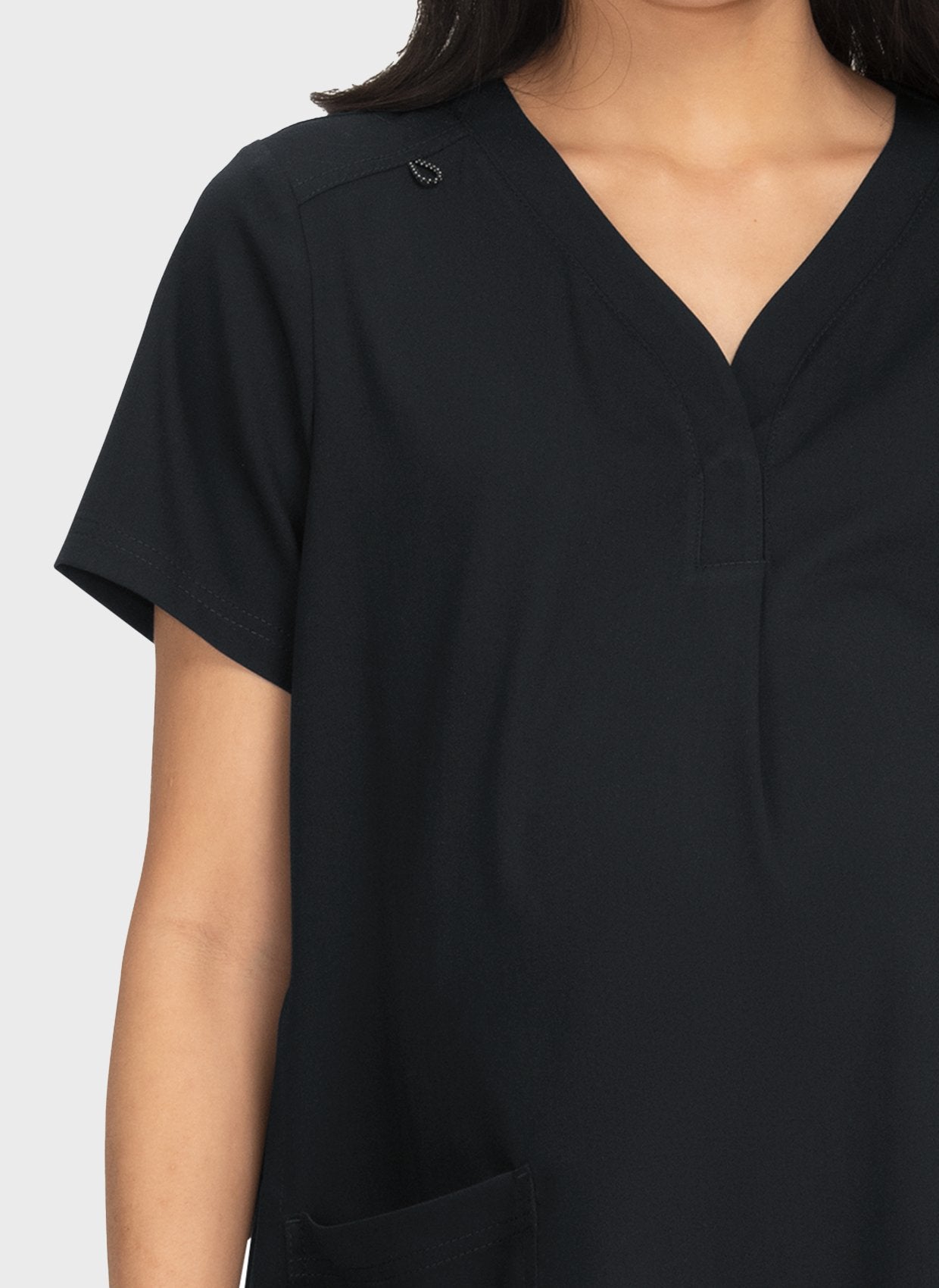 womens-koi-next-gen-onboard-maternity-scrub-top-black-2