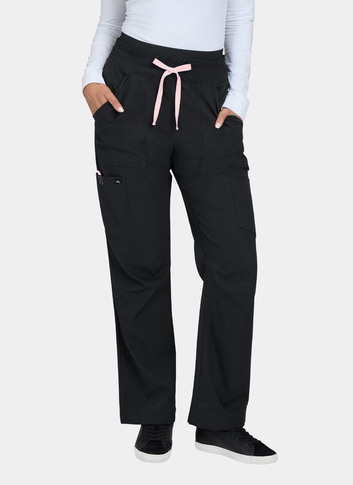 Koi Solis Freda Scrub Trousers - Black