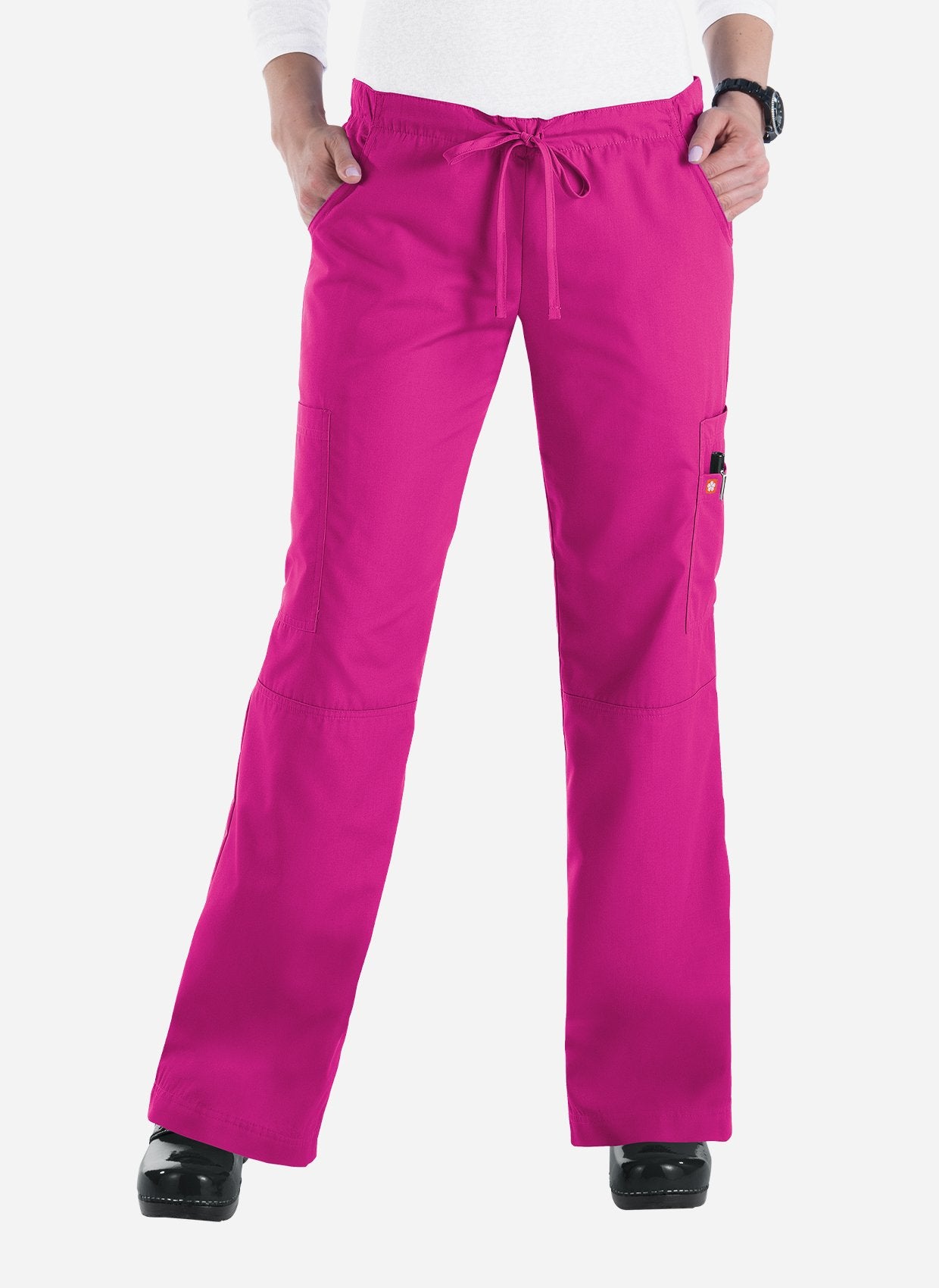 Orange Standard Laguna Scrub Trousers - Fierce Fuchsia