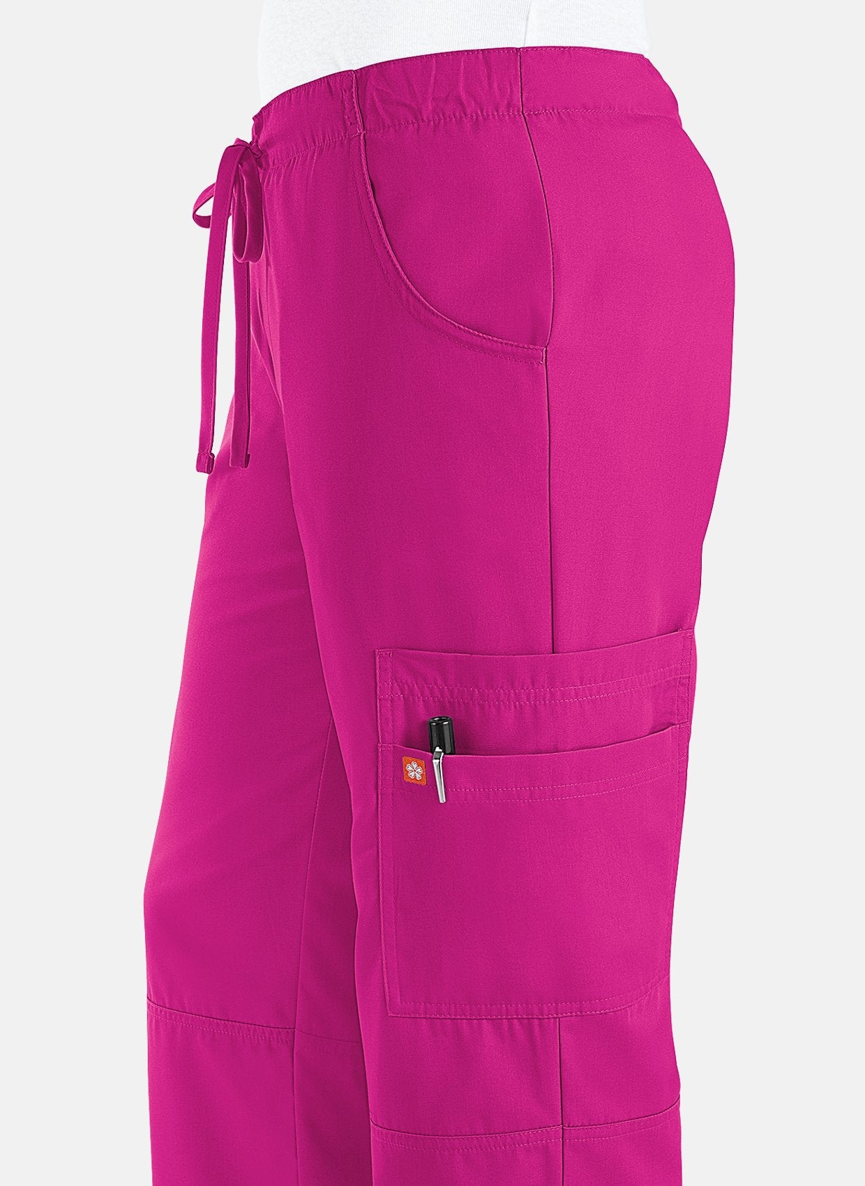 Orange Standard Laguna Scrub Trousers - Fierce Fuchsia