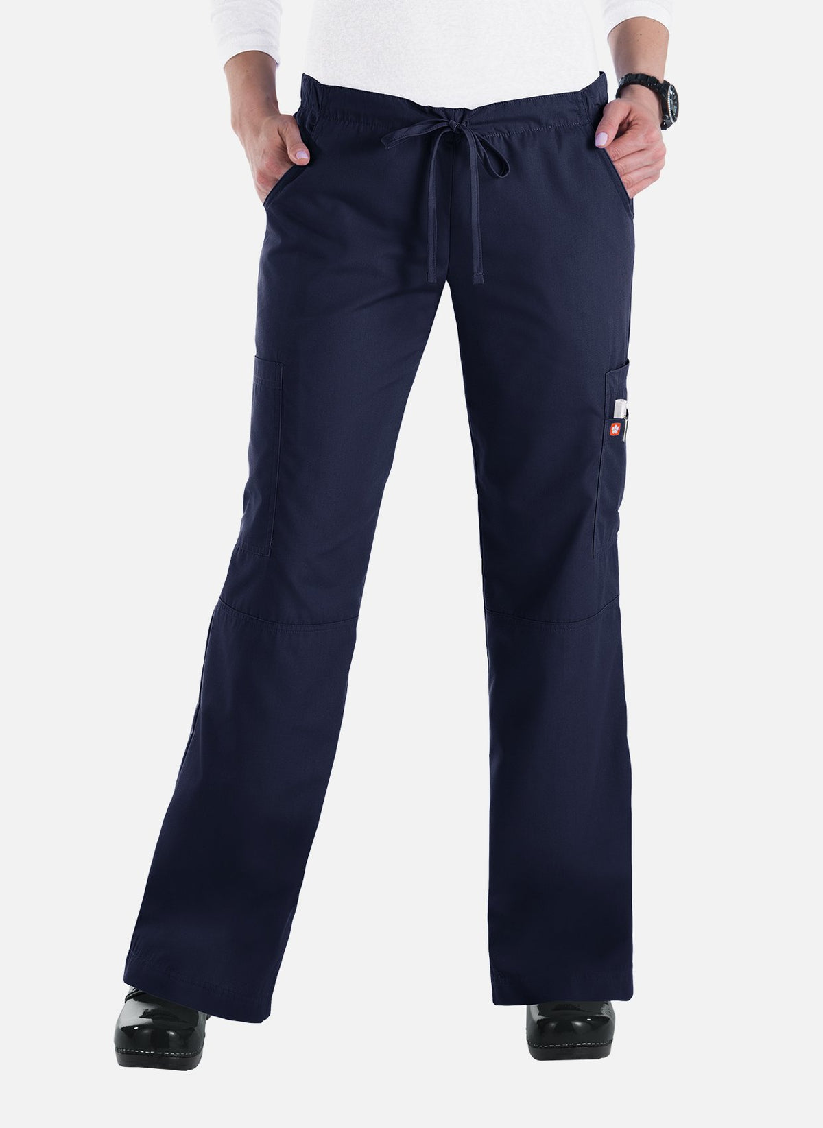 Orange Standard Laguna Scrub Trousers - Navy
