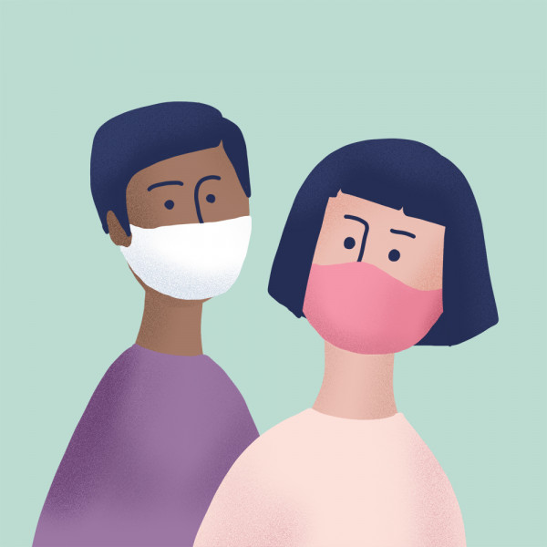 people-wearing-facemasks-illustration