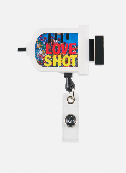 Koi Retractable Badge Reel - Love Shot
