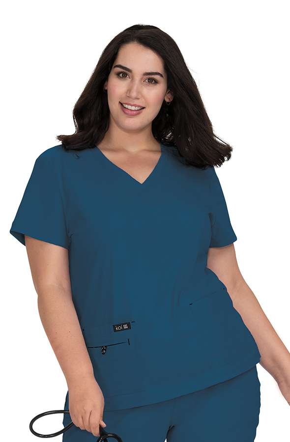 Koi Basics Becca Scrub Top For Women | Nurses Uniforms | Scrubs Ireland ...